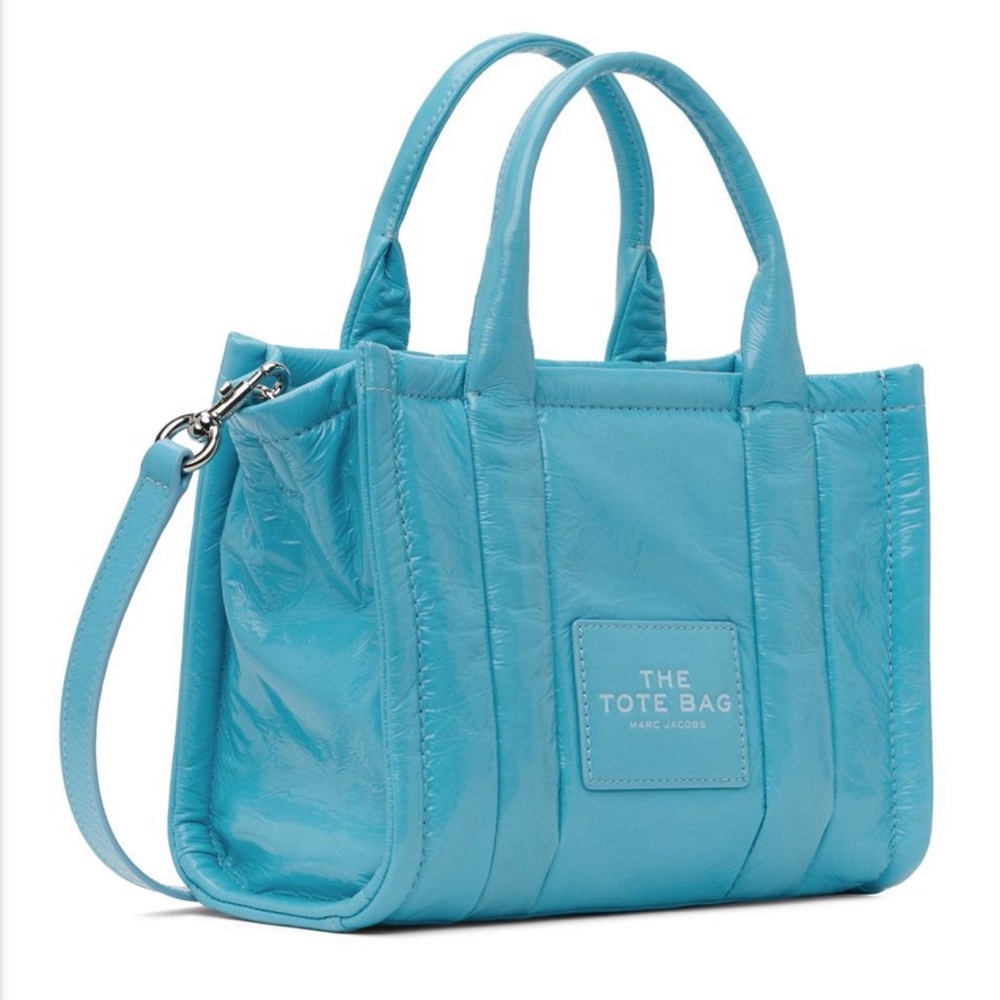 Marc Jacobs Shiny Crinkle Small Tote Bag